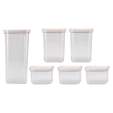 Cereal Storage Container Reusable Plastic Transparent Multipurpose Sealed Grain Can for Cereal V1294-YM0901-3118250039611