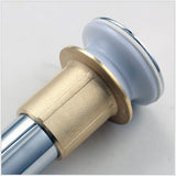 Bathroom Sink DraBathroom Sink Drain Stopper Pop up Drain with Overflow for Vessel Sink Lavatory V1370-AZ4-06699