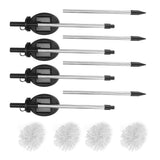 4PCS/Set LED Solar Garden Decorative Lights DIY Flowers Lamp for Outdoor Patio Lawn Backyard Decor V1294-YM0901-3111200160211