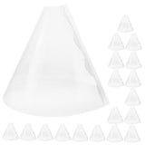 Outdoor Frost Protection Plant Covers Reusable Plastic 20Pcs V1369-AZ3-W-18233