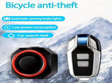 Bicycle Alarm, incl. Conspicuous Light Signals, Alarm System for Bicycles, 1 with Vibration V1189-LC-QP-00801
