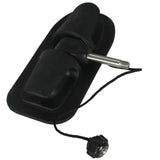 2pc Oar Holder Paddle Lock Support for Inflatable Boat Dinghy Raft Steel Beam Cross Paddle Hole 10mm V1308-DSZKI-949