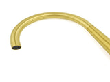 Brushed Gold Round Kitchen Mixer Sink Tap 360 Swivel Basin Laundry Faucet Spout V1233-KRD509G
