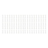 100pcs Shade Cloth Plastic Clips Round Fixing Clips for Greenhouse Outdoor Garden Anti Bird Netting V1294-YM0703-3111230103612