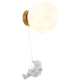 Astronaut Moon Wall Lamp with Three Colors of Light,Diameter 20cm V888-ELOSUNG15447