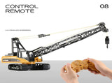 Huina RC CRANE 114 2.4Ghz Construction Tower Excavator Truck Toy Kids Boys Gift V610-TOY-HN-1572