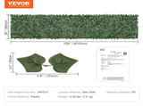Ivy Privacy Fence, 39 x 158in Artificial Green Wall Screen, Greenery Ivy Fence with Mesh Cloth V952-WLSRZZWQ1J39NK3IBV0