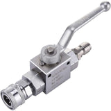 Tool DAily Pressure Washer Ball Valve Kit, 3/8" Quick Connect For Pressure Washer Hose, 4500 Psi V1188-MS-227-1246