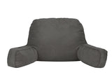 Giselle Reading Pillow Back Rest Lumbar Support Cushion Grey PILLOW-BACK-GY