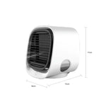 USB Mini Air Purifier - Portable Desktop Air Conditioner Cooling Fan With Water V238-SUPDZ-40804084154448