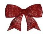 Christabelle Christmas Display Bow 91cm with LED and Twinkle Lights 5 Functions Decoration Orna 112_SB403