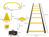 Centra 39Pcs Speed Agility Training Set Soccer Training Equipment Agility Ladder SP1076-AU