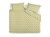 Bedding House Mae Green Seersucker Cotton Quilt Cover Set Queen V442-HIN-QUILTCS-MAESEERSUCKER-GREEN-QS