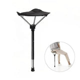 Folding Fishing Tools Outdoor Telescopic Folding Stool Portable High Single Leg V1192-AZ-W-14770