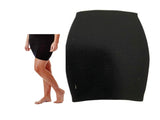 MERINO SKINS Thermal Womens Skirt Wool Winter Base Layer Thermals - Black V563-MS-ES-MINISLIP-BLK-M