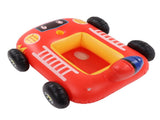 Summer Inflatable Fire Boat Car Shaped Babies Swim Float Boat Pool Float For Kids Red V1294-YM0703-3111230028312