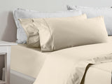 Renee Taylor 1500 Thread count Cotton Blend Sheet sets King Ivory ABM-501830