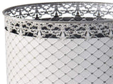 Set 2 French Country Round Planter / Storage 32cm V637-13307PLN