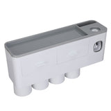 Hanging Magnetic Toothbrush Holder Set with Toothpaste Dispenser Squeezer Toiletry Drawer Holder for V1294-YM0716-3112220052511