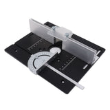Router Table Insert Board Aluminum Alloy Steel Height Adjustable Milling Trimming Machine Insert V1294-YM0703-3114230067611