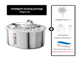 Intelligent Sensing Stainless Steel Pet Water Fountain with Smart Sensor and USB Plug V888-ELOSUNG100029