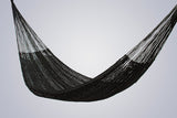 Outdoor undercover cotton Mayan Legacy hammock King size Black V97-TKBLACK