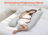 Pregnancy Pillow, U-Shaped Full Body Maternity Pillow for Women, Soft and Breathable V952-YFZTBWSUXEHY28V9SV0