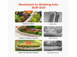 Fake Stone Landscape Edging1190 x 100 x 155mm Lawn Edging Fade-Resistant Brown V952-RZSPZZCCZS0081JN2V0
