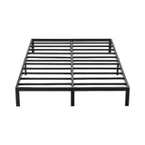 Metal Bed Frame Heavy-Duty Steel Base for Double Mattress V63-931571