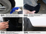 4Pcs Car Mud Flaps Splash Guards Fender Mudguards Fit Isuzu D-Max Two Doors 2010-2019 Front Rear V1188-MS-730-001