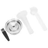 Coffee Capsule Stainless Steel Reusable Refillable Coffee Filter Kit for Nespresso Vertuo Plus V1294-YM0901-3118200223111