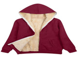 Fleece-Lined Hooded Jacket Women'S Winter Jacket Autumn Winter Coat Hooded - Khaki - Size 2XL V1102-M-APP-74333L-KHAK-2XLAU2XLEU54