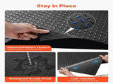 Garage Floor Roll, 1.22 x 6.1 m Garage Flooring Mat, 3 mm Thickened Rubber Diamond Plate Floor V952-XJJZCKDDXJ42AFKOS001V0