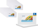Painting Canvas Panel Boards - 5x7 Inch Art Canvas,24 Pack with 8x10 Inch Canvas Board 6 Pack V1258-DP02-C-1010