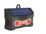 Solar Nocturnal Animal Repeller, Wild Animal Predator Deterrent with Red LED Lights,Waterproof. V1192-AZ-W-10724