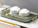 Dish Drain Tray Multipurpose Innovative Light Luxury Double Layers Efficient Draining Drain Tray for V1294-YM0710-3118230377212