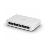Ubiquiti UniFi Switch USW-Lite-8-POE, 4x PoE Output Ports, 52W PoE Supply, Fanless, Wall Mount Kit V1202-V2-NHU-USW-LITE-8-POE