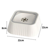 Carried Pet Water Bowl Dog, Splash-Free, Anti-Choking Dog Bowl,Slow Feeder Fit into Basic Bowls V1370-AZ4-04526