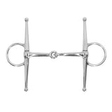 Full Cheek Horse Snaffle Bit Stainless Steel Ring Farm Jointed Bit for 125mm Horse Mouth V1294-YM0717-3111220222911
