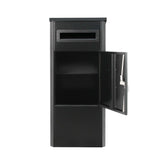 Parcel Delivery Drop Box Mailbox - Secure Home Package Post Locker 38x38x90cm V238-SUPDZ-40376876040272