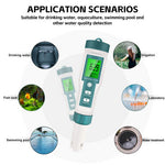 7 In 1 PH Meter TDS/EC/Salt/Temp Water Quality Monitor Tester Pen Pool Aquarium V201-BCZ1117DB8AU