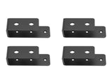 4PCS Door Barricade Bracket Heavy Duty Steel Open Security Bar Holder U Bracket for Barn Shed Garage V1294-YM0901-3114230162611