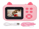 Thermal Print Camera 2.4 Inch Screen HD Photo Video Recording Small Kids Digital Camera for V1294-YM0901-3113240297112