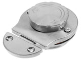 Bathroom Stall Lock Privacy Indicator Lock Stainless Steel Easy Installation 1 Set V1369-AZ3-W-17316