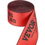 VEVOR Winch Straps, 10.2 cm x 9.1 m, 2.7T Load Capacity, 8.2T Breaking Strength, Truck Straps with V952-PGJPDHS4INCH3T7LFV0