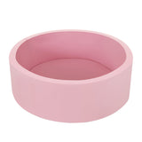 Keezi Kids Ball Pit 90x30cm Ocean Foam Play Pool Barrier Toys Children Pink BPOOL-A-7033-PK