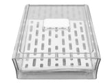 Refrigerator Storage Box Holder with Draining Plate Fruit Storage Container Preservation BoxL V1294-YM0523-3118220040111