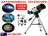 Astronomical Telescope 150x With Tripod Phone Adapter Monocular Moon Observation V201-QUEW12466497