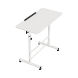Artiss Laptop Desk Table Adjustable 80CM White LA-DESK-80T-WH