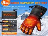 Gloves - Warm winter gloves - Rechargeable heated gloves - 3 heating settings, 360&deg heating V1259-DP01-BO-664